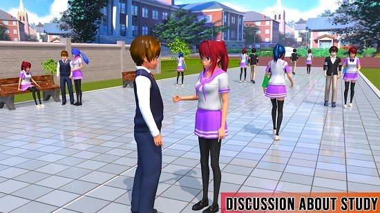 Anime High School Life Simulator: Anime Girl Games