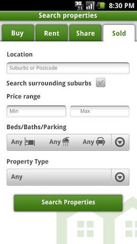 Domain澳洲租房软件