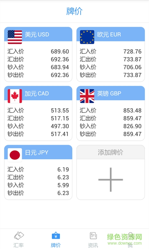 天天汇率