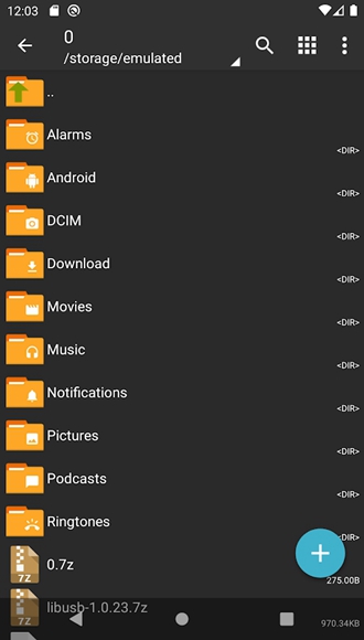 ZArchiver Donate蓝色版 安卓版v1.0.10