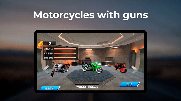 越野摩托比赛游戏