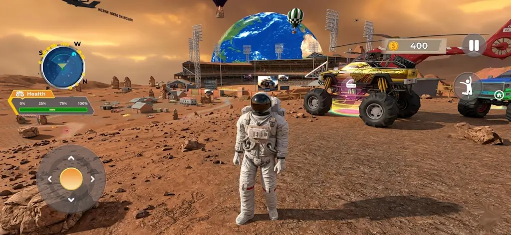 Ochre Grit: Mars Expedition