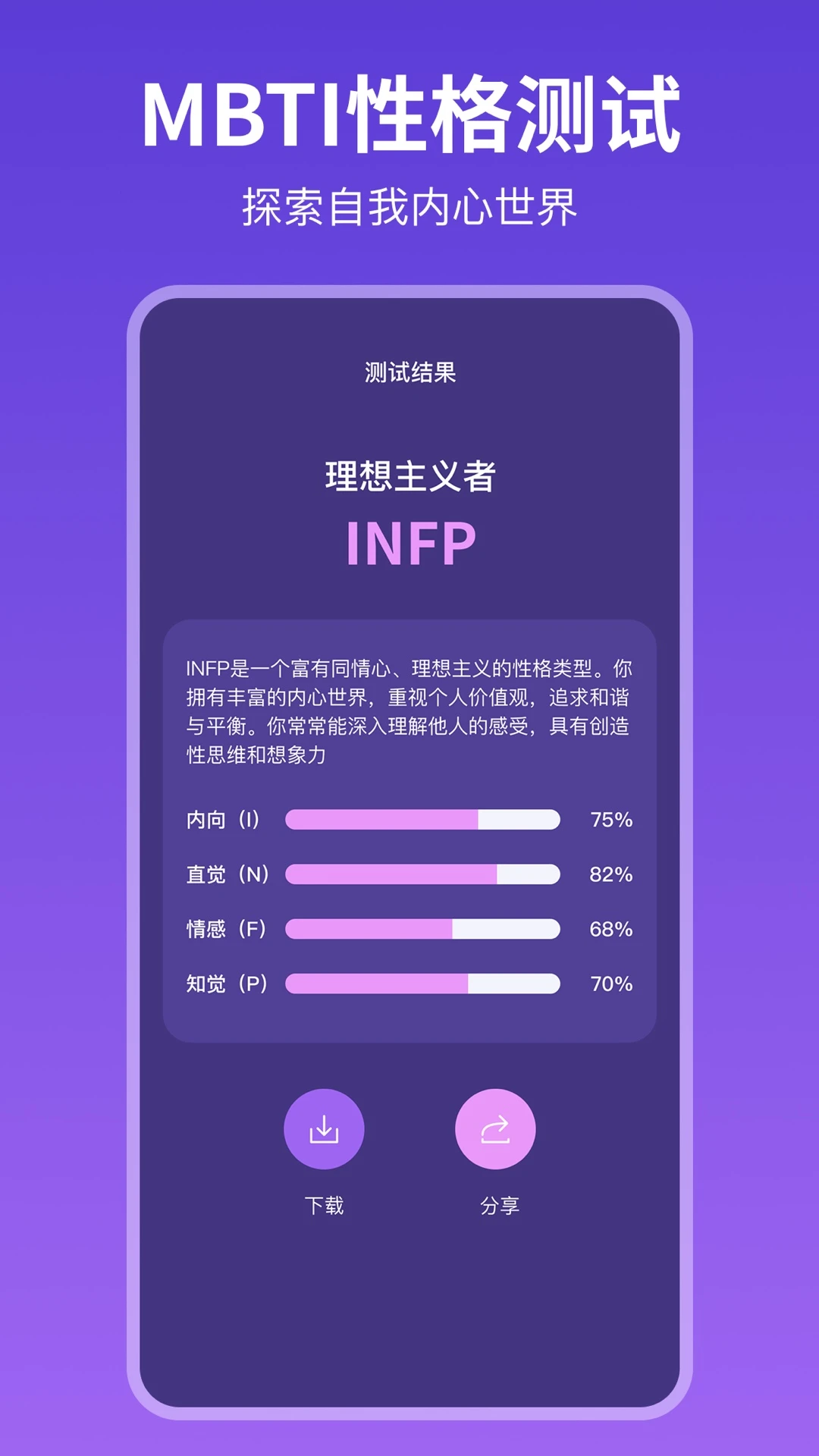 mbti人格测试免费