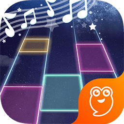 节奏的钢琴白块