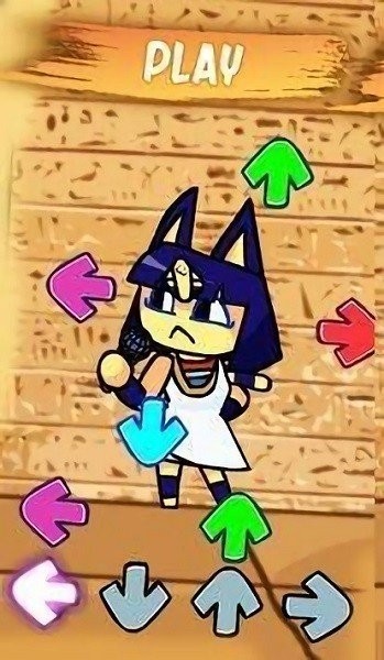 ankha fnf mod(埃及猫跳舞游戏)