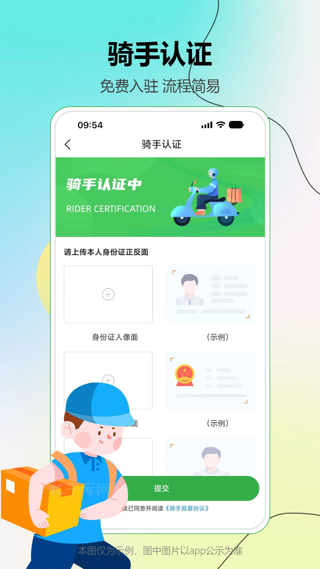 松鼠逛逛骑手端