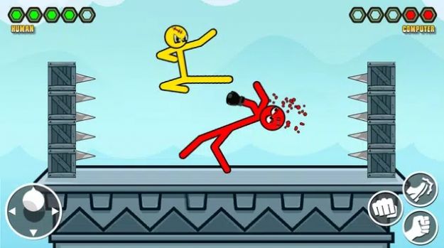 火柴人动漫格斗游戏(Stickman Kick Fighting Game)