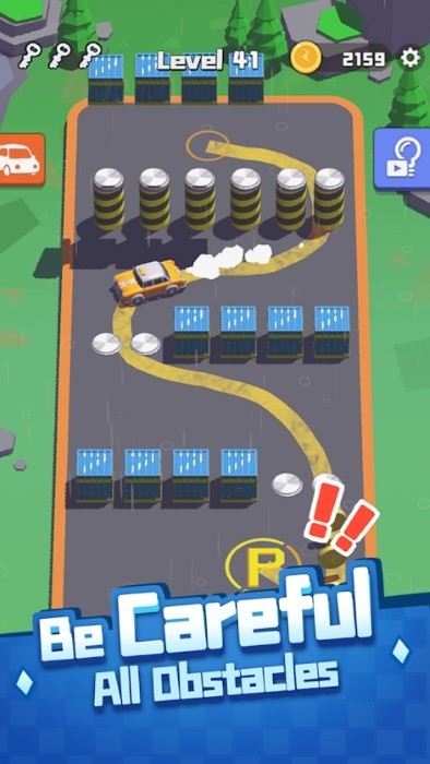 停车大师3d滑道游戏(老板挪个车)