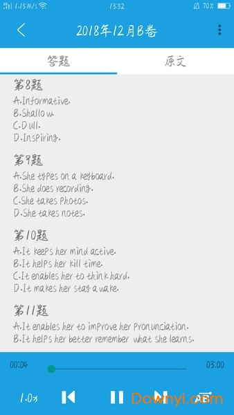 CET4听力