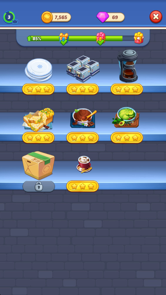 厨艺大师破解版 1.21.2.1242最新版