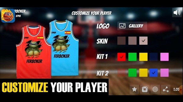玩具篮球游戏(toybasketball)