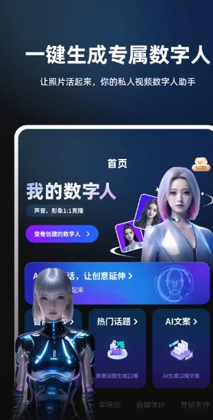 数字人AI创作