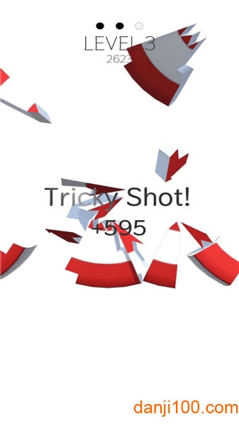 1次就射中：射箭射击