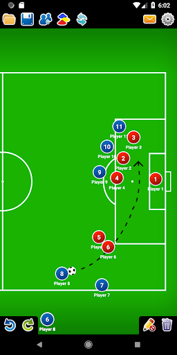 足球教练战术板
