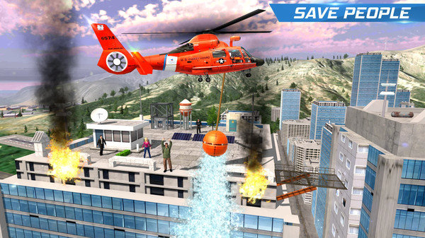 Helicopter Flying Simulator: Car Driving