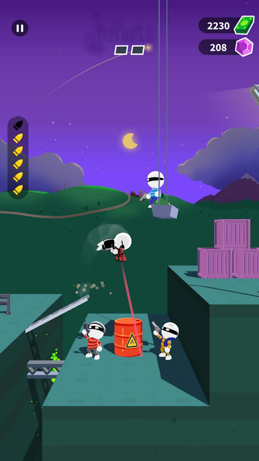 双枪火柴人射击