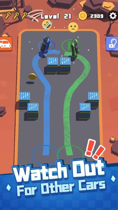 停车大师3d滑道游戏(老板挪个车)