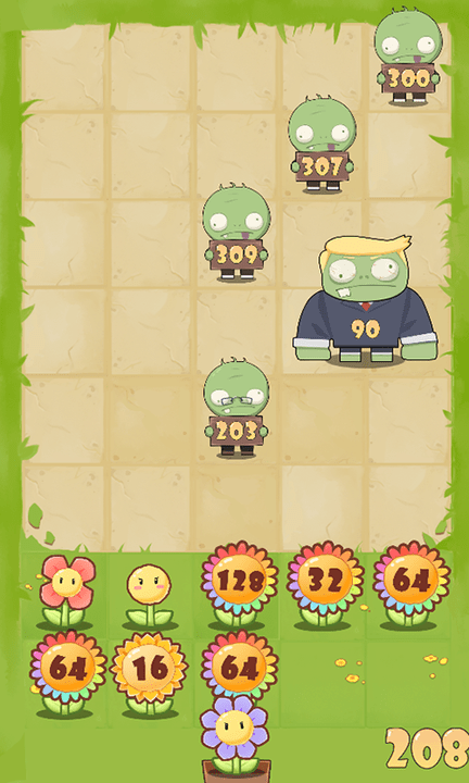 躺平花花斗僵尸