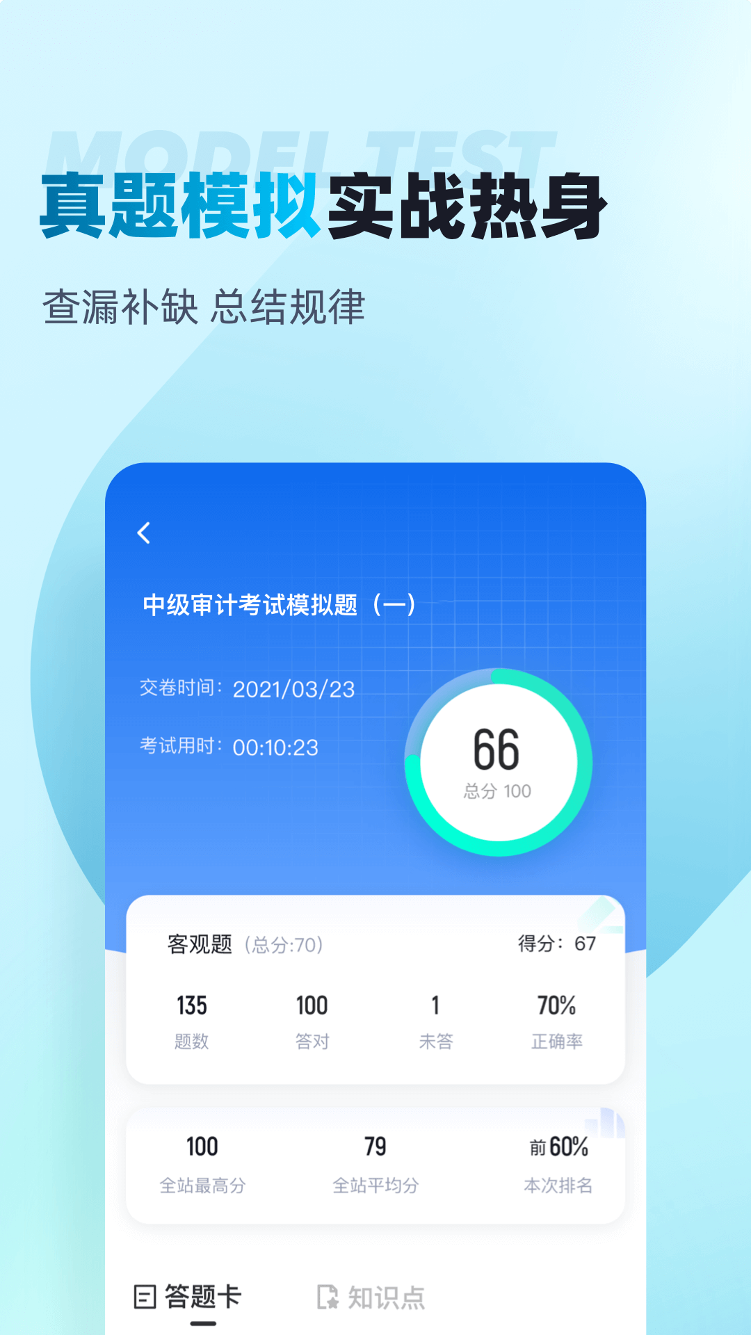 中级审计师考试聚题库