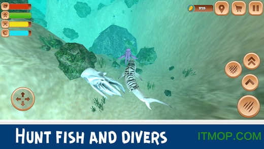 巨型虎鲨模拟器3D中文版ios