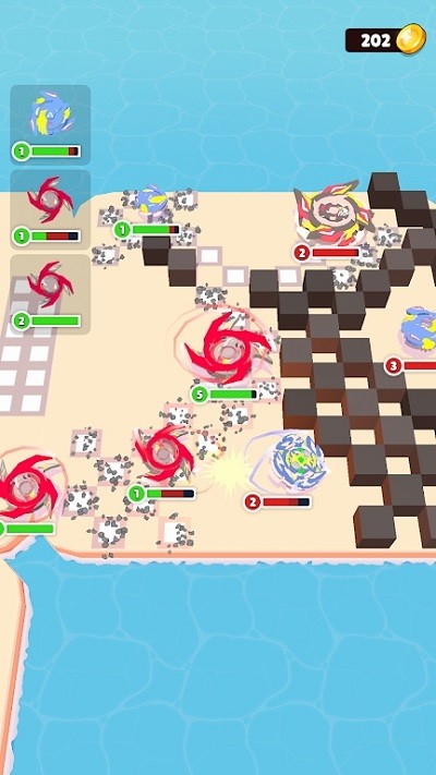 陀螺旋转碰撞手机版