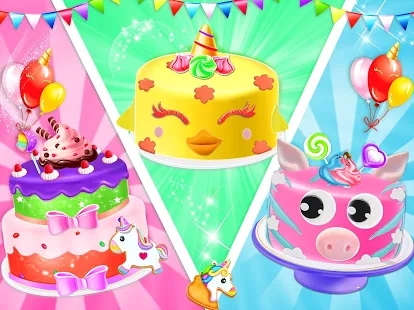 Unicorn Cake Baking(独角兽曲奇厨师)