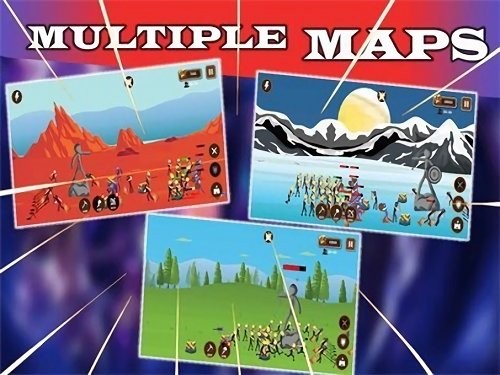 英雄火柴人战争最新版(stickman war)