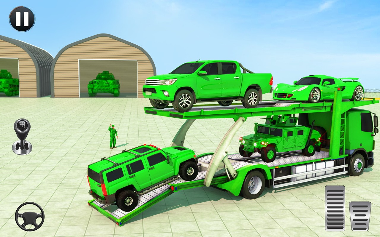 Army Vehicles Transport Truck: Army Simulator