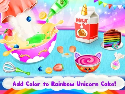 Unicorn Cake Baking(独角兽曲奇厨师)