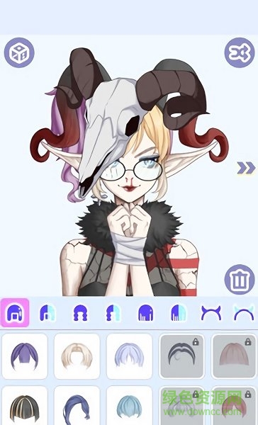 怪兽女孩换装游戏(怪物女孩换装)