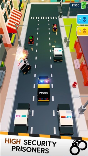 美国警察驾驶模拟器