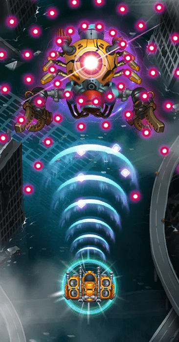 天空猛禽太空入侵者破解版无限金币钻石(Sky Raptor)