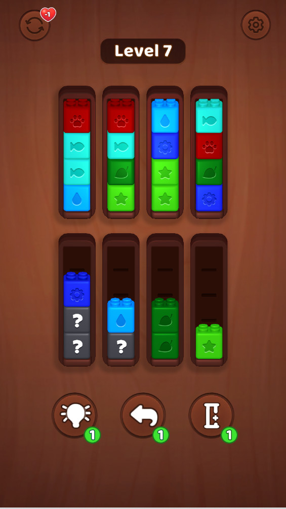 Lego Sort Color: Block Puzzle