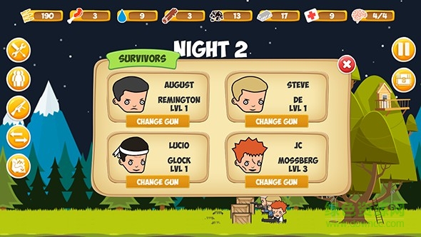 僵尸森林生存最新版(Zombie Forest)