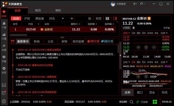 天风高财生