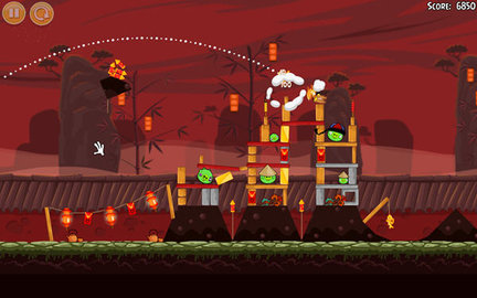 愤怒的小鸟樱花节版