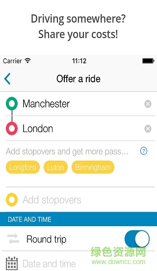 blablacar法国拼车