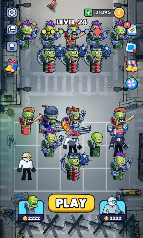 马桶人与僵尸合并战斗 马桶人与僵尸合并战斗