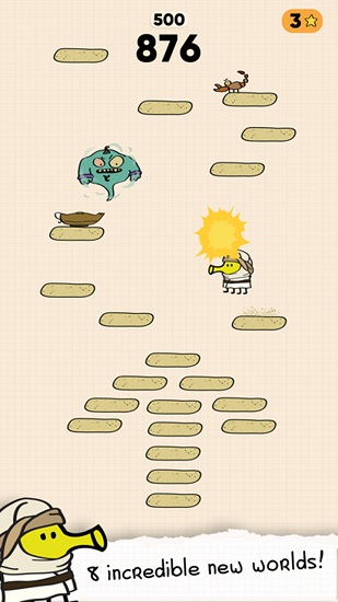 涂鸦跳跃2中文版(doodlejump2)