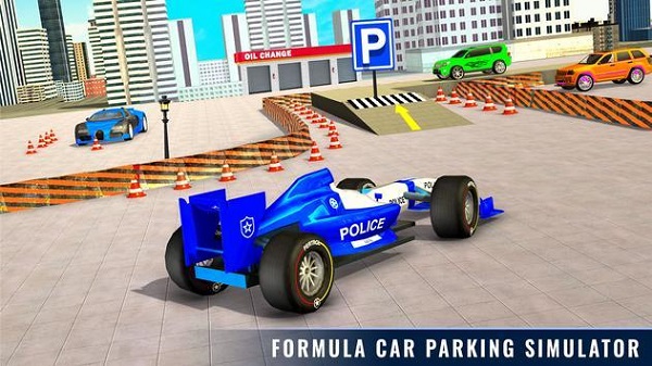 警察公式停车场手游(Police Formula Car Parking Simulator New Car Games)