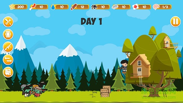 僵尸森林生存最新版(Zombie Forest)