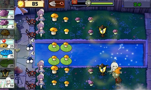 植物娘大战僵尸