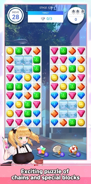 透视珠宝游戏(Girls Puzzle)