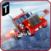 Modern Flying Truck Sim 3D