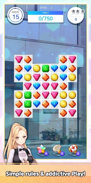 透视珠宝游戏(Girls Puzzle)