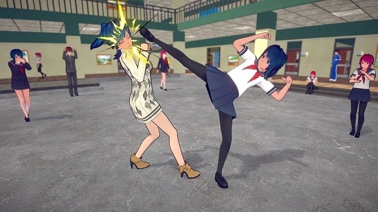 Anime High School Girl Life 3D