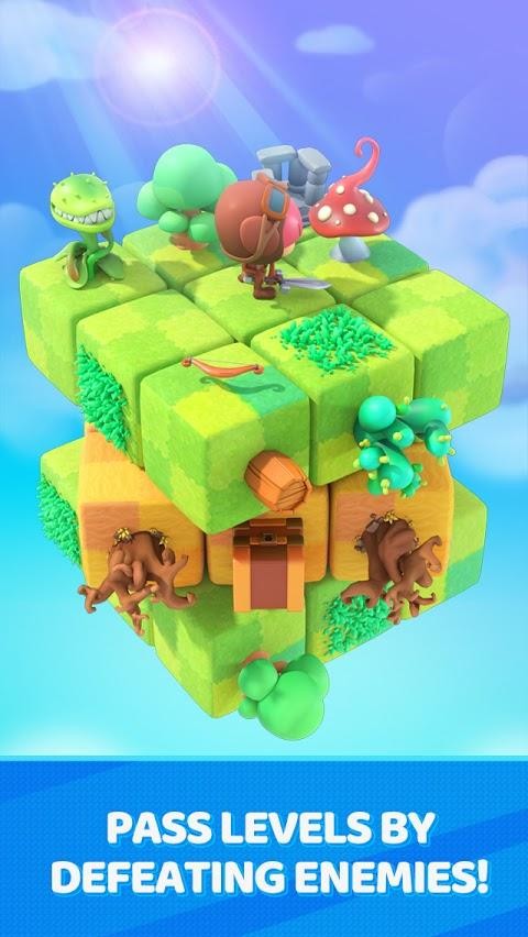 3D Cube Adventure