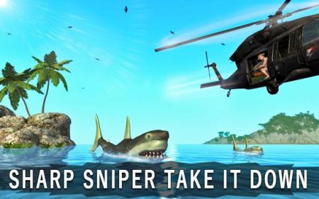 Angry Shark Sniper 3D