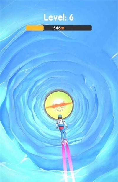 Skater Fall: Surf the Worlds