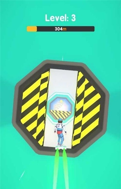 Skater Fall: Surf the Worlds